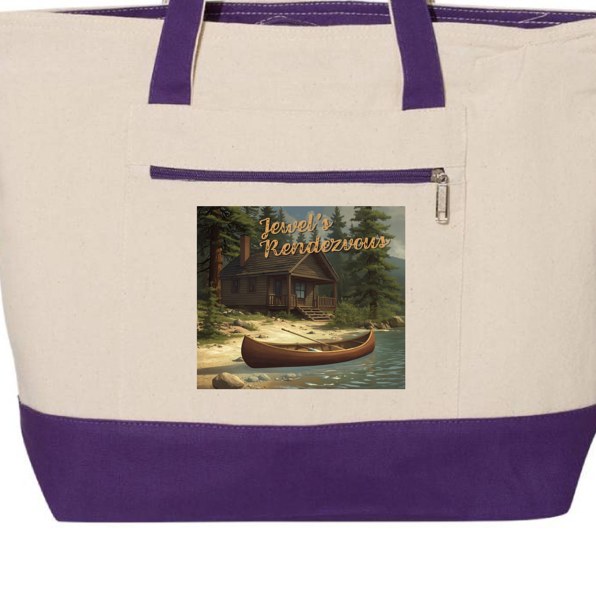 Natural/ Purple - FRONT